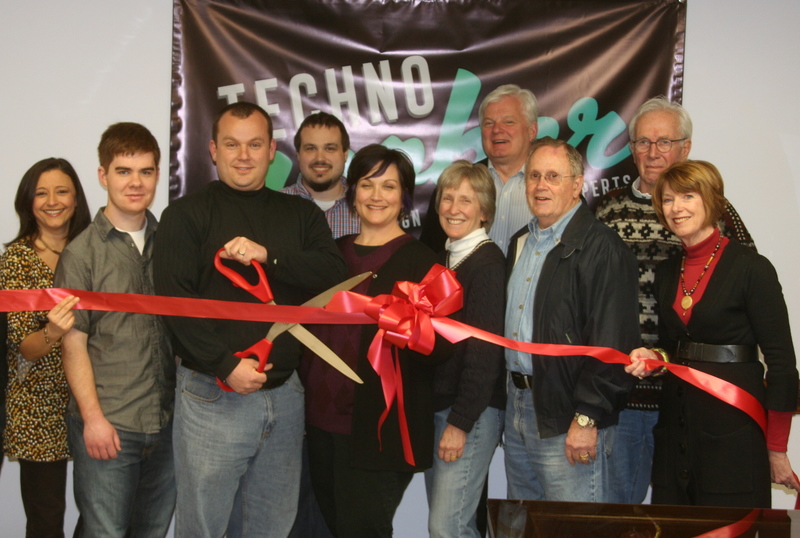 Technogoober last month celebrated opening of its office near Lewes. The company offers website design and hosting services, custom programming, search engine optimization, mobile site design, networking and other computer-related services. Shown in back are (l-r) Chad Lane, Techno Goober; Ted Becker, Lewes City Council member; and Victor Letonoff, Lewes City Council member. In front are Nikky Fisher, Lewes Chamber of Commerce board member; Nate Bradshaw, Frank Payton, and Bobbi Engel, Techno Goober; Bonnie Osler and Fred Beaufait, Lewes City Council members; and Betsy Reamer, executive director, Lewes Chamber of Commerce. BY HENRY J. EVANS JR.